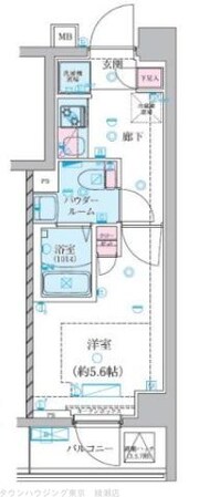 GENOVIA堀切菖蒲園の物件間取画像